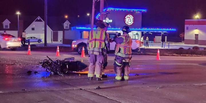 Springfield man dies in crash involving motorcycle, one driver arrested