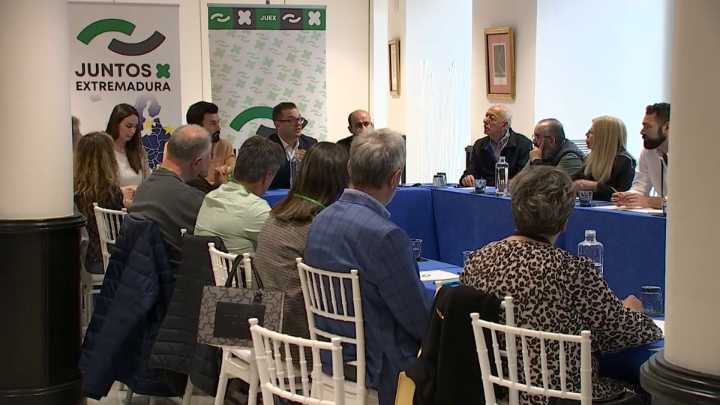 Juntos por Extremadura-Levanta propone eliminar los aforamientos More
