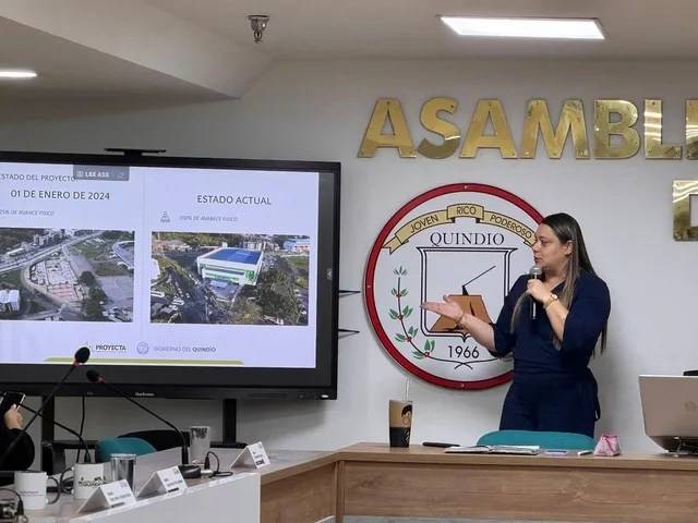 Se presentó ante la Asamblea el balance de los escenarios deportivos del Quindío