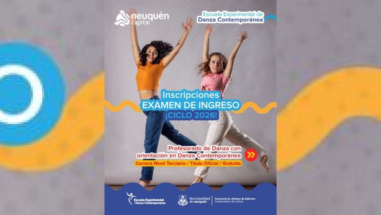 Abren las inscripciones para el ciclo 2026 de la Escuela Experimental de Danza Contemporánea