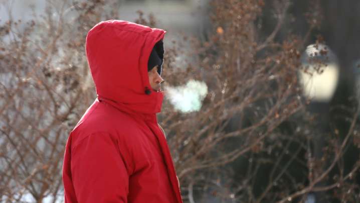 Cold snap coming to Bloomington. Wind chill in teens, snow possible.