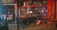 Driver suspected of DUI after crashing into Los Gatos coffee shop on Thanksgiving
