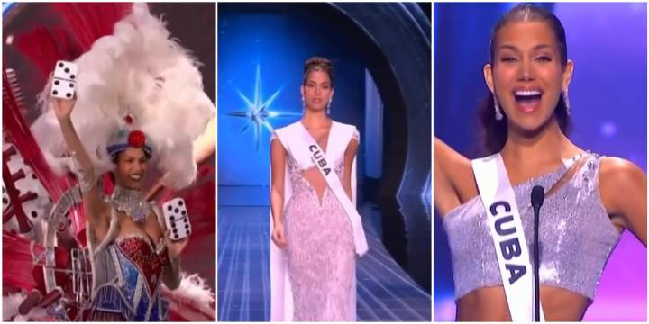 “Lina Luaces hace historia»: la cubana que conquistó el Top 12 de Miss Universe 2025