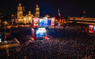Gobierno CDMX estima asistencia de más de 170 mil personas a la proyección de Juan Gabriel en el Zócalo