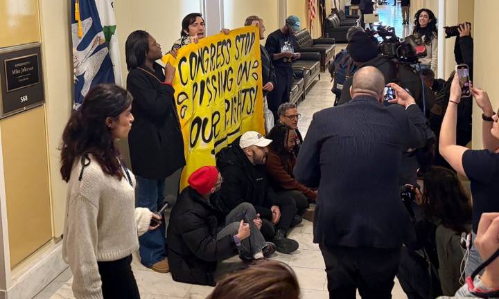 Trans workers take White House to court over bathroom policy