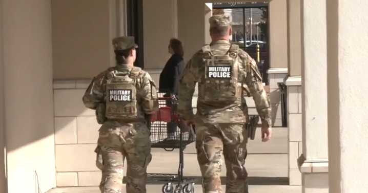 Shopping center owner welcomes increased National Guard presence