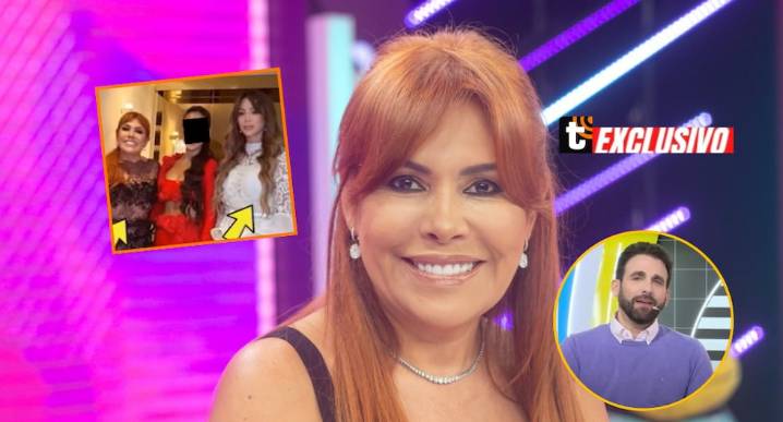 Magaly responde a ‘Peluchín’ por criticar su amistad con Sheyla y ‘Sir Winston’: “Mi esposo no hace negocios con él”