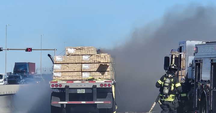 MMMBT closed in both directions due to tractor