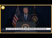 FULL REMARKS: Trump calls National Guard shooting 'act of evil'