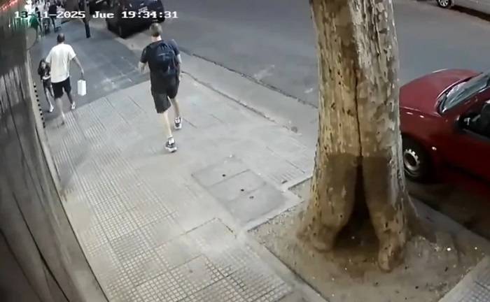 Un joven de 22 años le dio una patada a una nena de 7 en Palermo