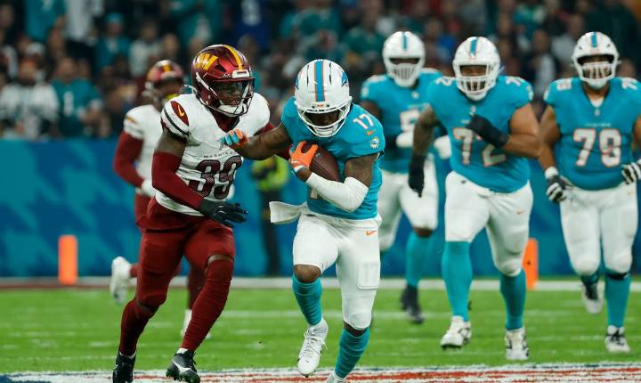 La NFL llega a España y los Dolphins vencen a los Commanders