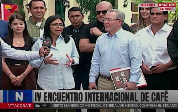 Vicepresidenta  Rodríguez: Venezuela exporta café a 16 países y diversifica su mercado