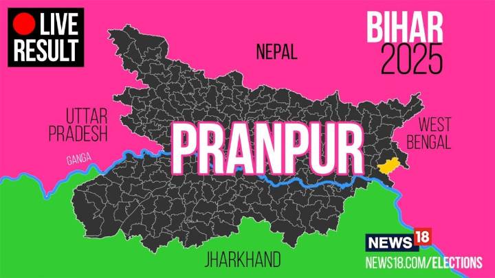 Pranpur Election Result 2025 LIVE Updates Highlights: Assembly Seat Winner, Leading, MLA, Margin