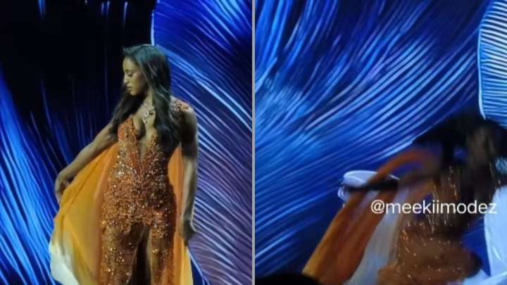 Miss Universe Jamaica 2025 Gabrielle Henry Injured After Stage Fall in Bangkok