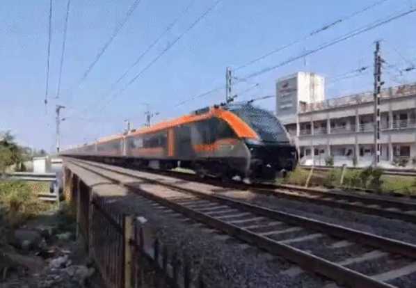 Railway conducts trial of Vande Bharat sleeper train on Ahmedabad
