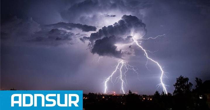 Rige una alerta amarilla por tormentas en la cordillera de Chubut: las recomendaciones