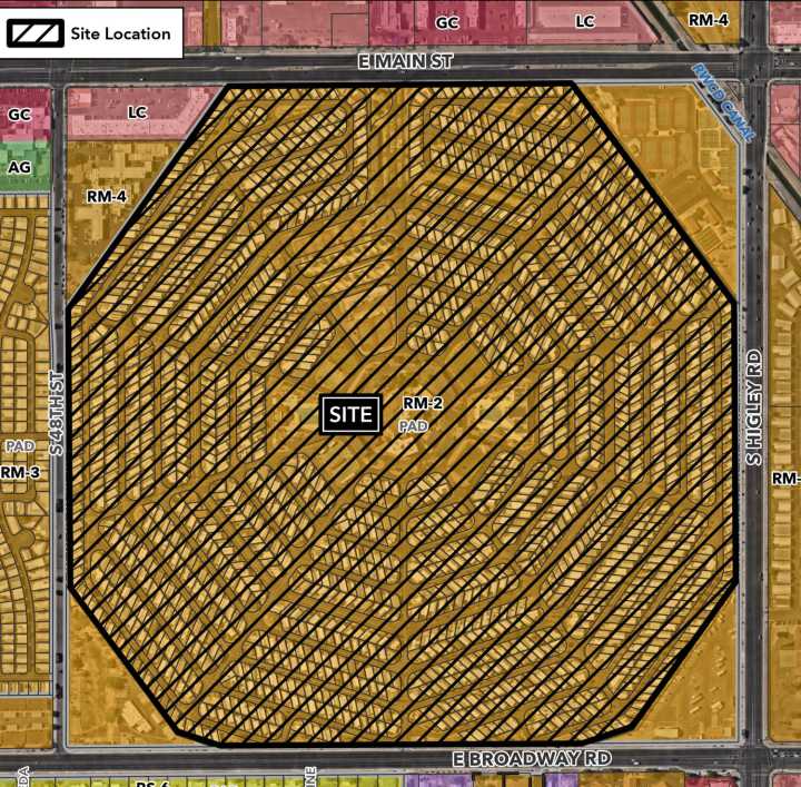 Reducing RV setbacks for 225 corner lots sought by Venture Out in Mesa