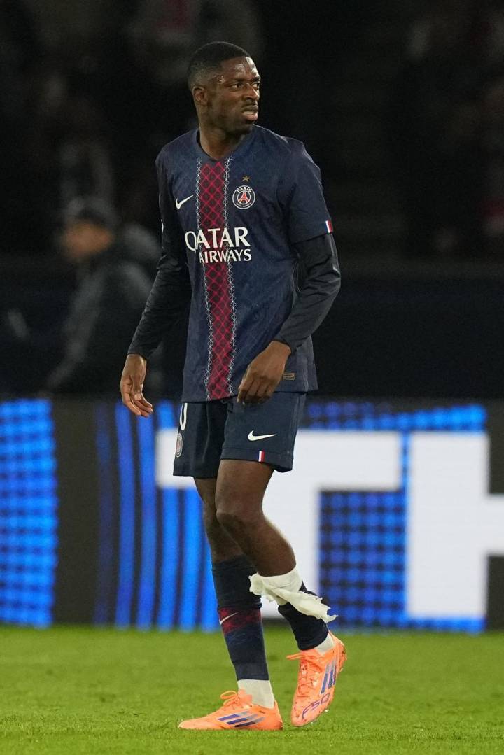 Dembélé se lesiona en la derrota del PSG ante el Bayern Munich en la ‘Champions’