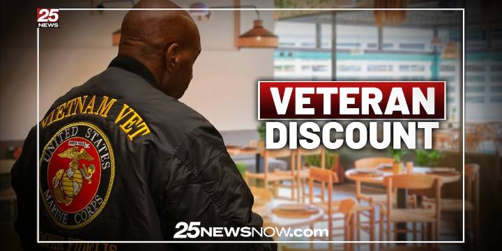 Restaurants offering meals for veterans on Veterans day