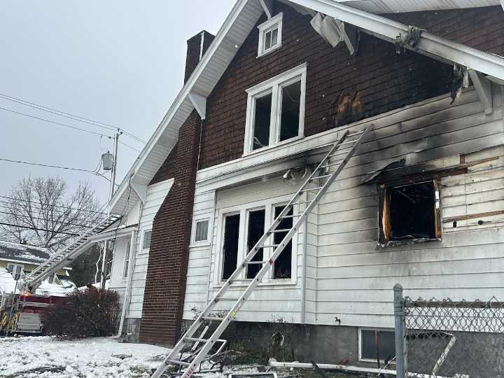 Syracuse firefighters put out 2 fires Friday afternoon; one person hospitalized