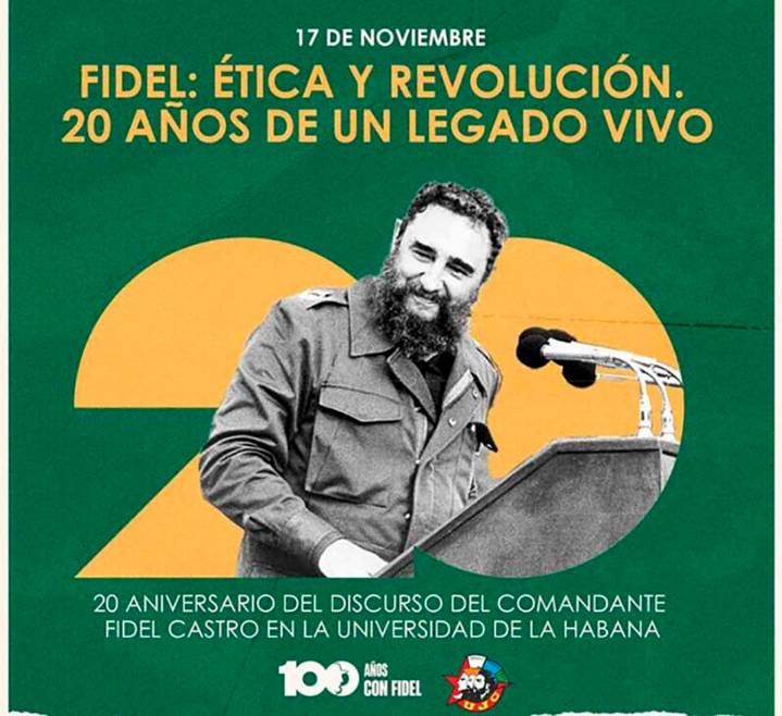 FEU: legado de Fidel Castro perdura en universitarios cubanos