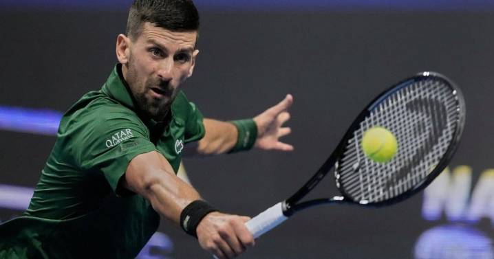 A win, a new home and tears: Novak Djokovic marks Greece's tennis comeback with victory