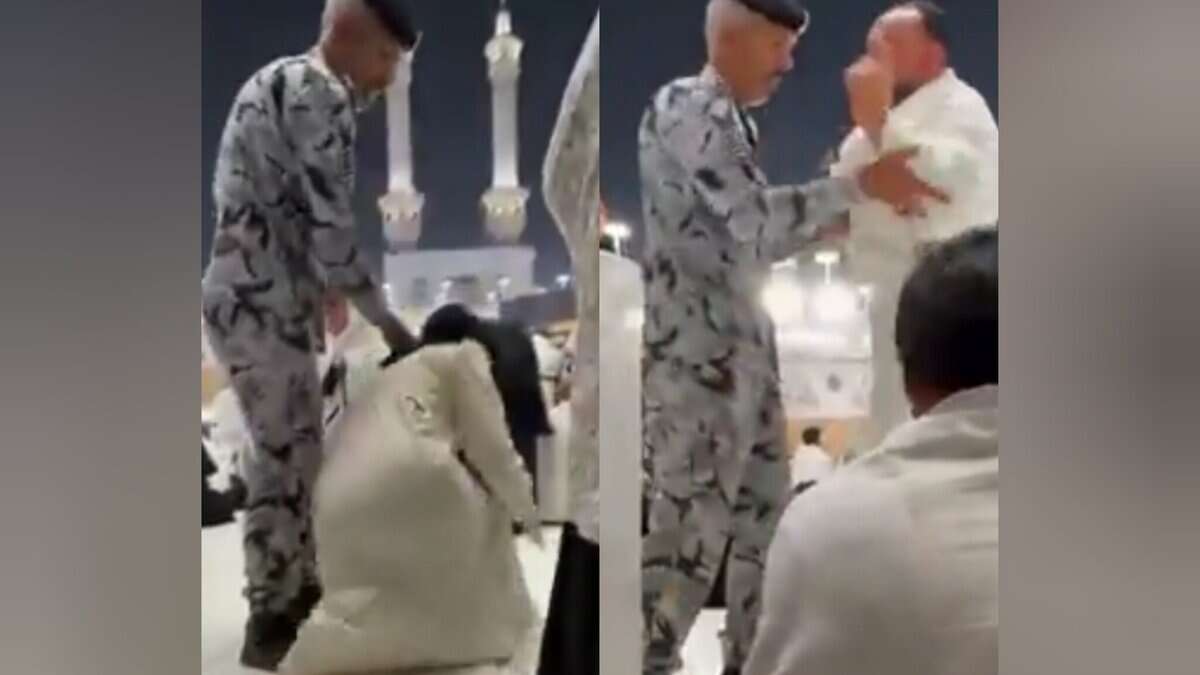 Video: Online outrage after Makkah Grand Mosque security officer’s rude behaviour captured