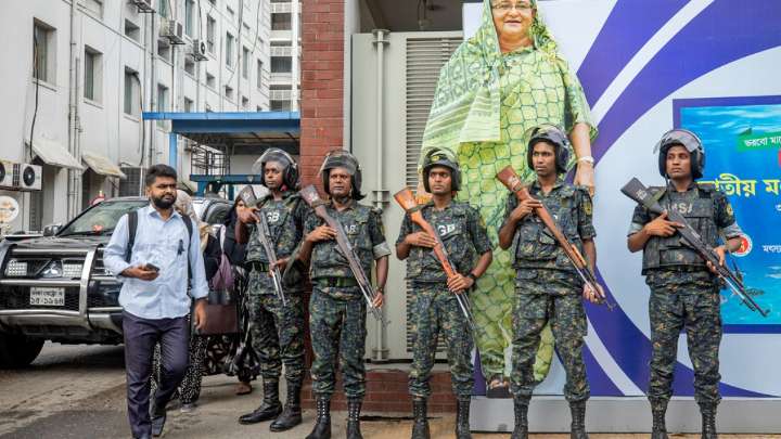 Bangladesh on edge as verdict against fugitive ex