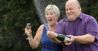 Lotto winner who scooped £148m hosts £40 'festive spectacle' at huge mansion 