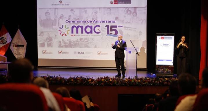 Presentan MAC Express Perú, app para acceder a los servicios públicos desde el celular