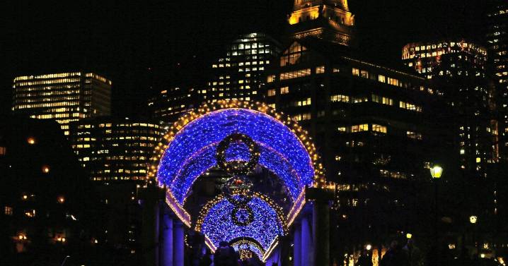 When do the holiday lights go on in Boston? Here's the 2025 Christmas tree lighting schedule.