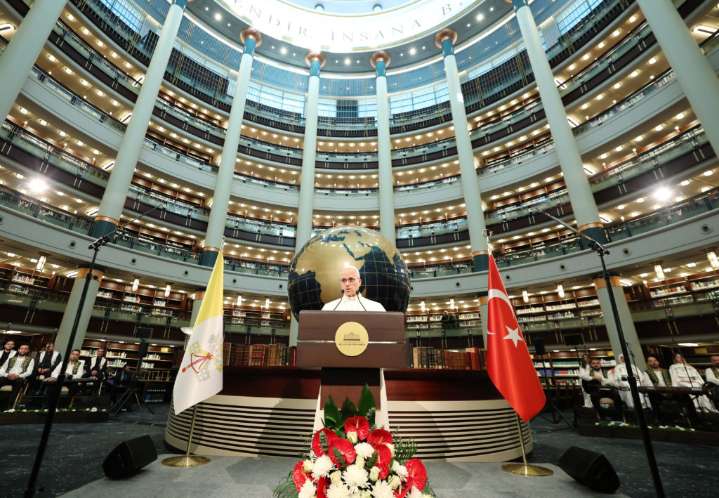 Pope Leo XIV encourages Turkey to be a force for stability and peace as he opens first foreign trip