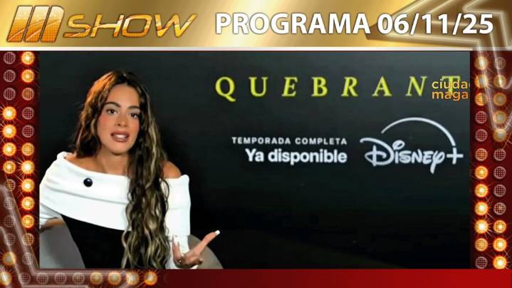 MSHOW - Programa del 06/11/25 TINI STOESSEL CUENTA COMO FUE SER PARTE DE “QUEBRANTO”