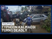 At Least Four Killed As Typhoon Kalmaegi Batters The Philippines