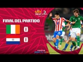 Paraguay vs. Irlanda (0-0): video y resumen sin goles por el Mundial Sub