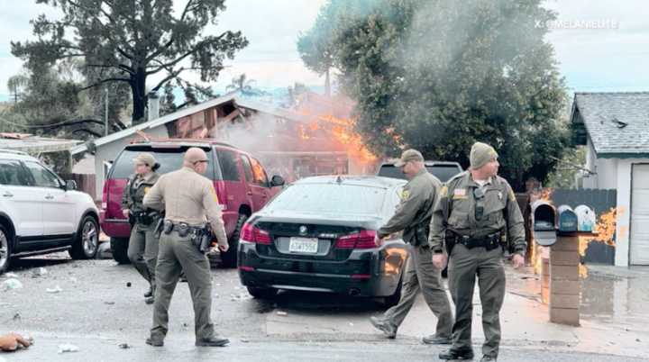 Massive explosion at Chino Hills home shakes neighborhood; 8 injured