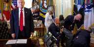 Man Passes Out During Donald Trump’s Oval Office Live Stream | Donald Trump 