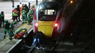 Ten injured in London-bound train stabbings; nine critical, two suspects held