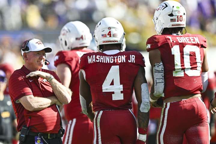 Arkansas’ eight-game losing streak does not compute