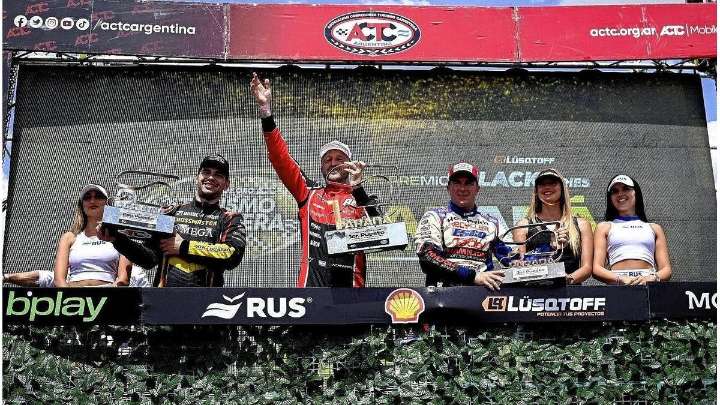 Agustín Canapino ganó el TC en Paraná con ritmo de campeón