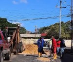 Alcaldía de Miranda realiza reconstrucción de colector de aguas servidas