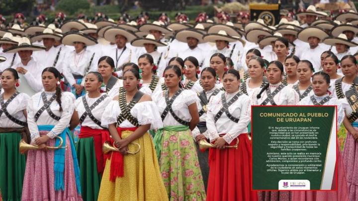 Uruapan cancela desfile del 20 de noviembre tras asesinato de Carlos Manzo
