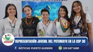 Representación juvenil del Putumayo en la COP 30 en Brasil