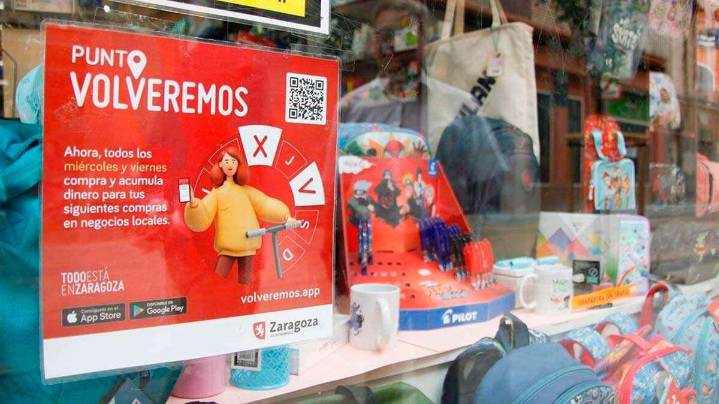 Zaragoza se apunta a los descuentos de Volveremos con la nueva campaña por Black Friday y Navidad