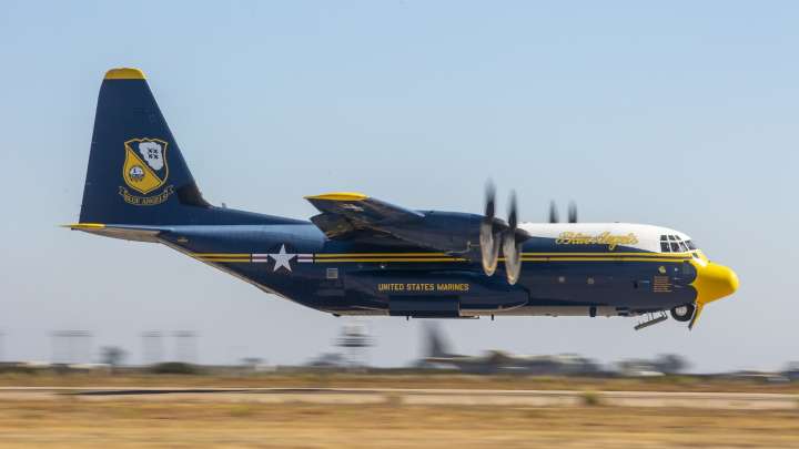 Blue Angels’ “Fat Albert” to Undergo Center Wing Box Replacement in the UK