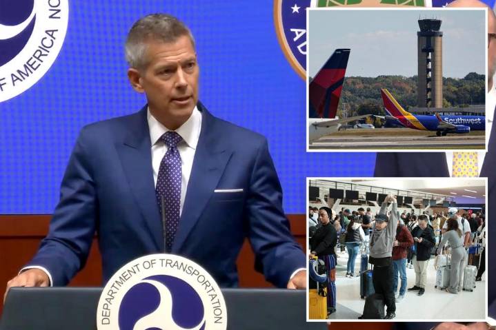 FAA slashing 10% of US flights in 40 major cities as historic government shutdown drags on