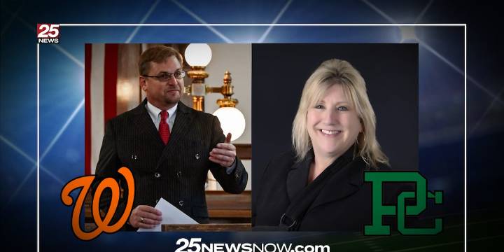 Central Illinois county clerk issues friendly challenge ahead of IHSA football 5A matchup