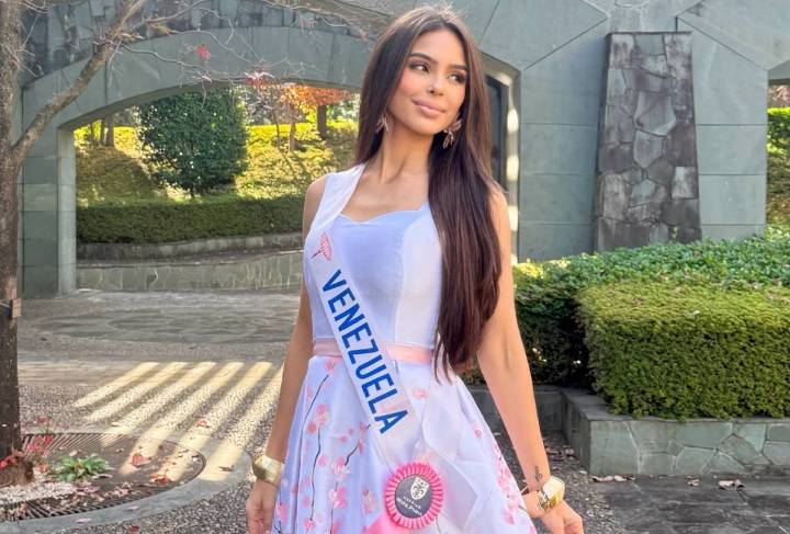 Venezolana Alessandra Guillén destaca en preliminar de Miss Internacional