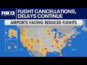 Flight cancellations, delays persist at Sea