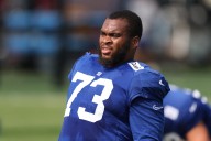 The Giants will end up throwing 1st round tackle bust to the wolves